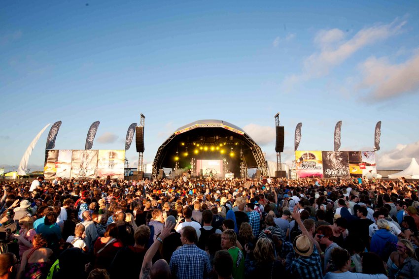 Boardmasters main stage festival